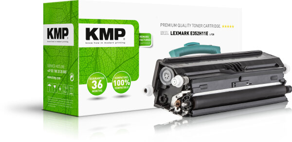 KMP Toner L-T28 (schwarz) ersetzt Lexmark E352H11E