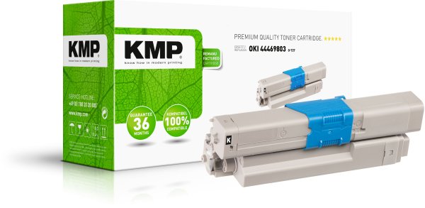 KMP Toner O-T27 (schwarz) ersetzt OKI 44469803