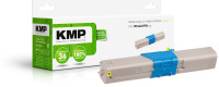 KMP Toner O-T27V SET ersetzt OKI 44469803, 44469706, 44469705, 44469704