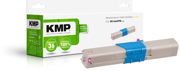 KMP Toner O-T29 (magenta) ersetzt OKI 44469705