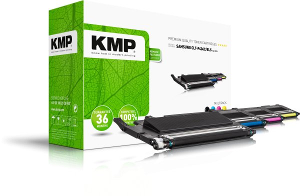 KMP Toner SA-T53V MULTIPACK ersetzt Samsung P406C (CLT-P406C/ELS)