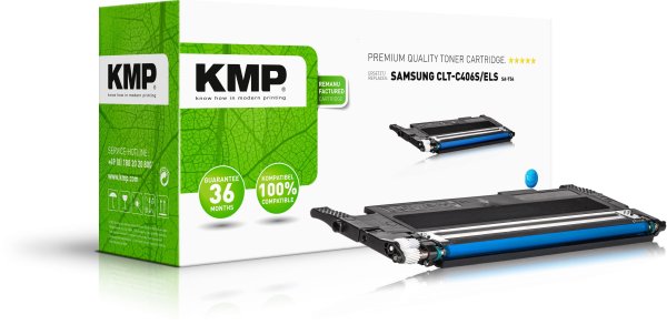 KMP Toner SA-T54 (cyan) ersetzt Samsung C406S (CLT-C406S/ELS)