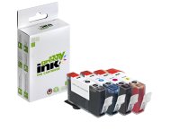 my green ink Tintenpatronen SET ersetzt Canon BCI-3eBK,...