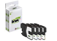 my green ink Tintenpatronen SET ersetzt Brother...