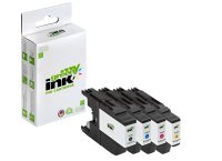 my green ink Tintenpatronen SET ersetzt Brother...