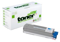 my green toner SET ersetzt OKI 44315320, 44315319, 44315318, 44315317