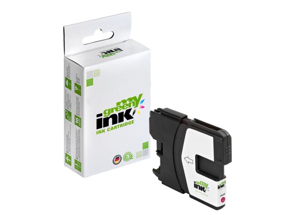 my green ink Tintenpatrone (magenta) ersetzt Brother LC980M, LC1100M