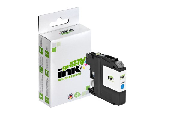 my green ink Tintenpatrone (cyan) ersetzt Brother LC-123C