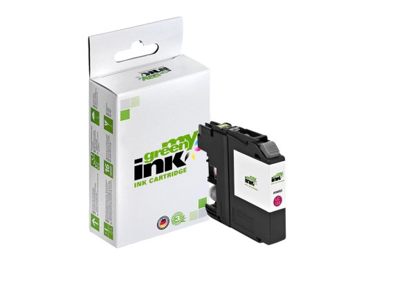 my green ink Tintenpatrone (magenta) ersetzt Brother LC-123M
