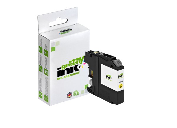 my green ink Tintenpatrone (gelb) ersetzt Brother LC-125XLY