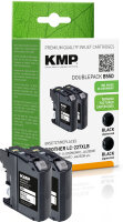 KMP Tintenpatrone B55D (schwarz) DOUBLEPACK ersetzt...