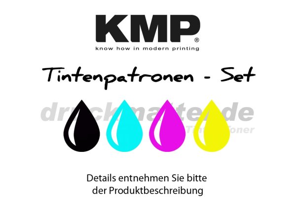 KMP Tintenpatronen B55S SPARPACK ersetzt Brother LC-227XLVALBP