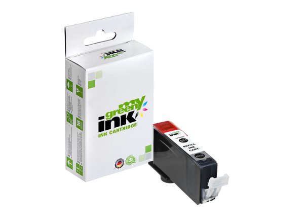 my green ink Tintenpatrone (schwarz) ersetzt Canon CLI-521BK