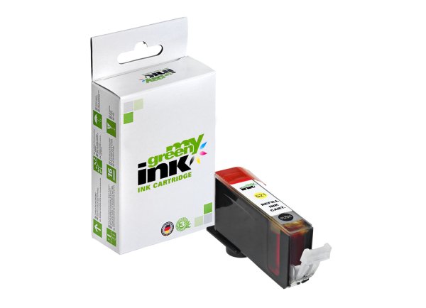 my green ink Tintenpatrone (yellow) ersetzt Canon CLI-521Y