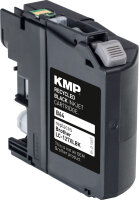 KMP Tintenpatrone B64 (schwarz) ersetzt Brother LC-127XLBK