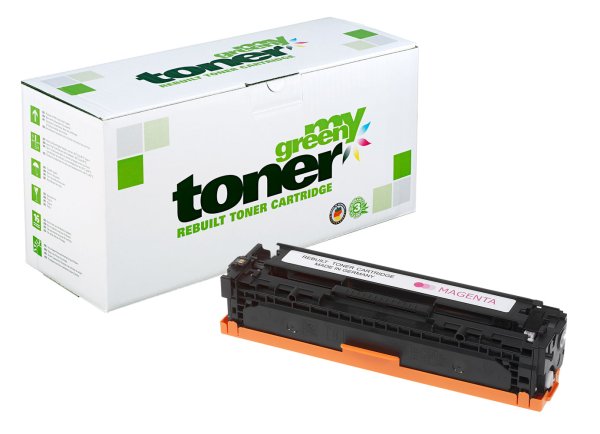 my green toner (magenta) ersetzt HP 125A (CB543A), Canon 716M (1978B002)