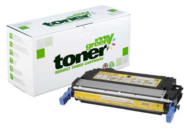 my green toner (gelb) ersetzt HP 643A (Q5952A)