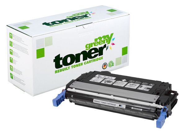 my green toner (schwarz) ersetzt HP 642A (CB400A)