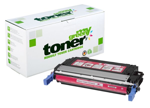 my green toner (magenta) ersetzt HP 642A (CB403A)