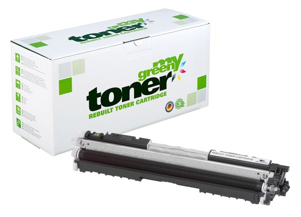 my green toner (schwarz) ersetzt HP 126A (CE310A)