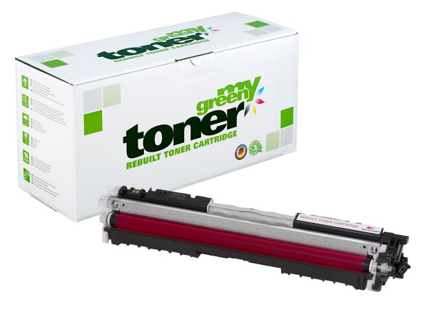 my green toner (magenta) ersetzt HP 126A (CE313A)