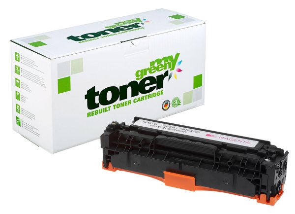 my green toner (magenta) ersetzt HP 305A (CE413A)