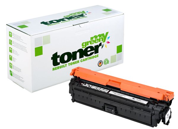 my green toner (schwarz) ersetzt HP 307A (CE740A)