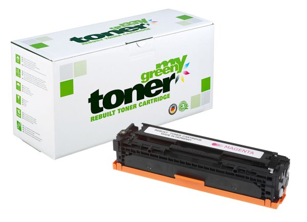 my green toner (magenta) ersetzt HP 131A (CF213A), Canon 731M (6270B002)