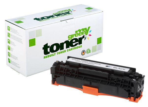 my green toner (schwarz) ersetzt HP 312X (CF380X)