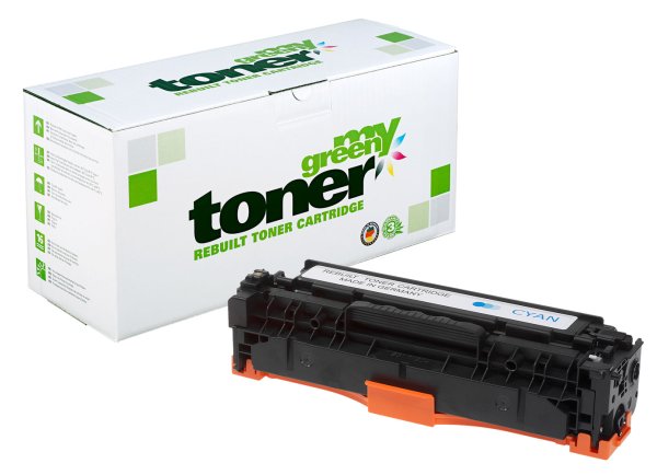 my green toner (cyan) ersetzt HP 312A (CF381A)