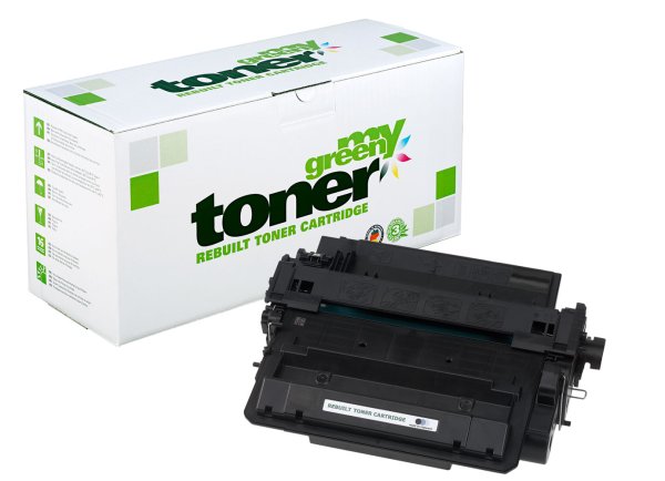 my green toner (schwarz) ersetzt HP 55X (CE255X), Canon 724H (3482B002)