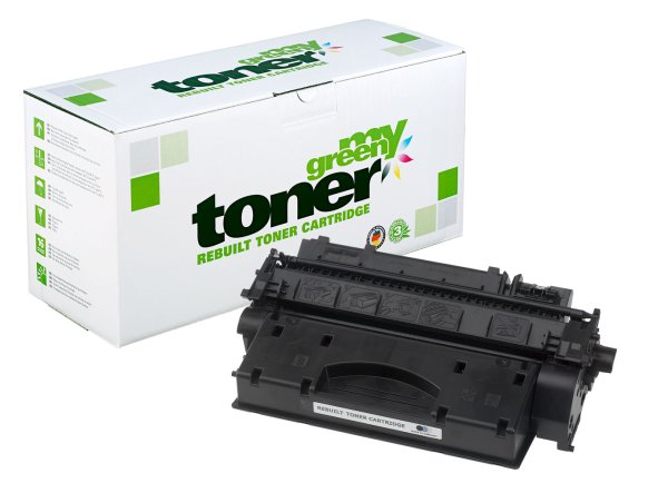 my green toner (schwarz) ersetzt HP 05X (CE505X), Canon 719H (3480B002)