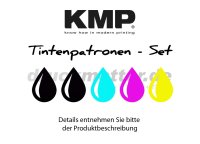 KMP Tintenpatronen C65S SPARPACK ersetzt Canon PGI-5BK,...