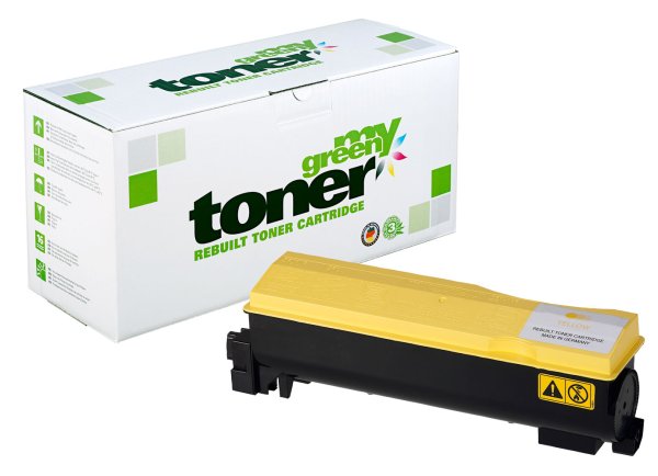 my green toner (gelb) ersetzt Kyocera TK-560Y