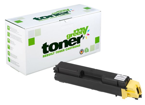 my green toner HC (gelb) ersetzt Kyocera TK-580Y