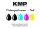 KMP Tintenpatronen C72S SPARPACK ersetzt Canon PGI-520BK, CLI-521BK/C/M/Y