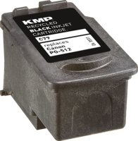 KMP Tintenpatrone C79 (schwarz) ersetzt Canon PG-512