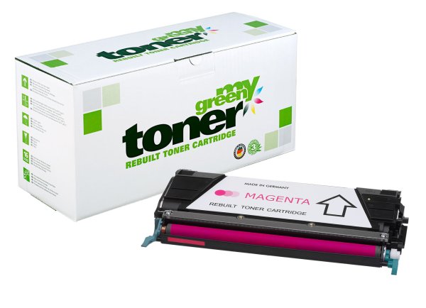 my green toner (magenta) ersetzt Lexmark C746A1MG, X746A1MG