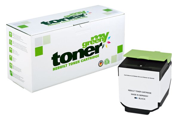 my green toner (schwarz) ersetzt Lexmark 70C2HK0