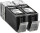 KMP Tintenpatrone C89D (schwarz) DOUBLEPACK ersetzt Canon PGI-550PGBK XL