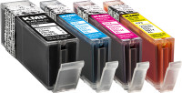 KMP Tintenpatronen C89V MULTIPACK ersetzt Canon PGI-550PGBK XL, CLI-551C/M/Y XL