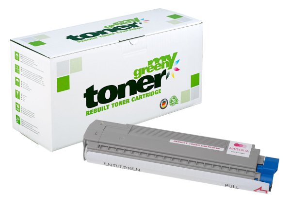 my green toner (magenta) ersetzt OKI 44059210