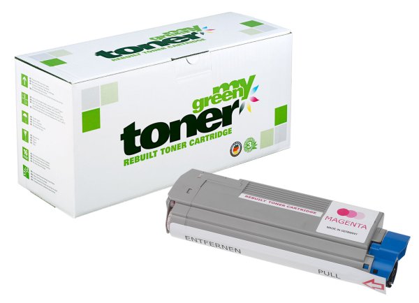 my green toner (magenta) ersetzt OKI 44315306