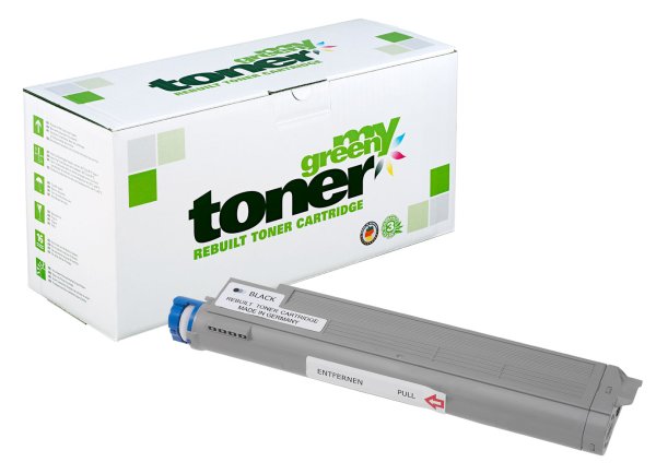 my green toner (schwarz) ersetzt OKI 43837132