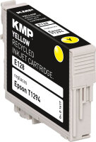 KMP Tintenpatrone E128 (yellow) ersetzt Epson T1294 (Apfel)