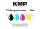 KMP Tintenpatronen E133S SPARPACK ersetzt Epson T7021, T7022, T7023, T7024 (Eiffelturm)