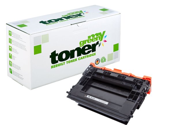 my green toner (schwarz) ersetzt HP 37X (CF237X)