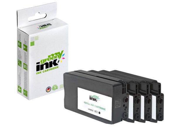 my green ink Tintenpatronen SET ersetzt HP 953XL (4 Patronen)