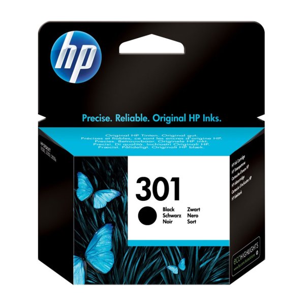 HP 301 (schwarz) Druckerpatrone (CH561EE)