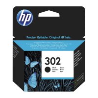 HP 302 (schwarz) Tintenpatrone (F6U66AE)
